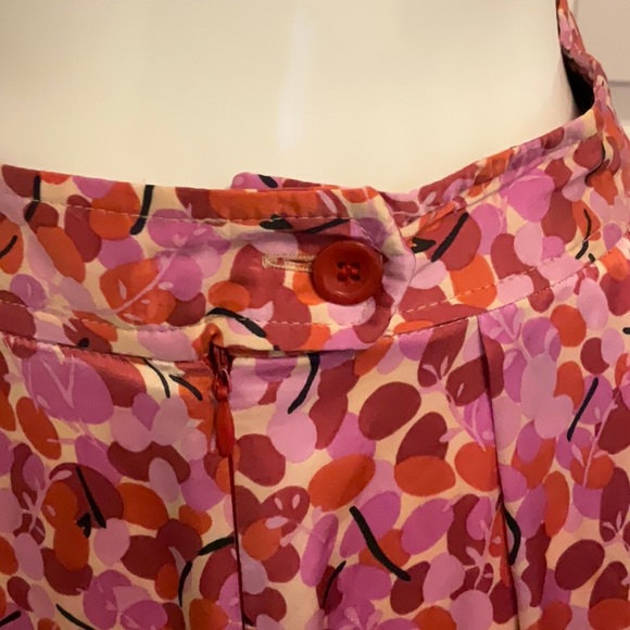 Zara Women’s 100% Silk Pink Skirt Size 6 - Picture 4 of 8